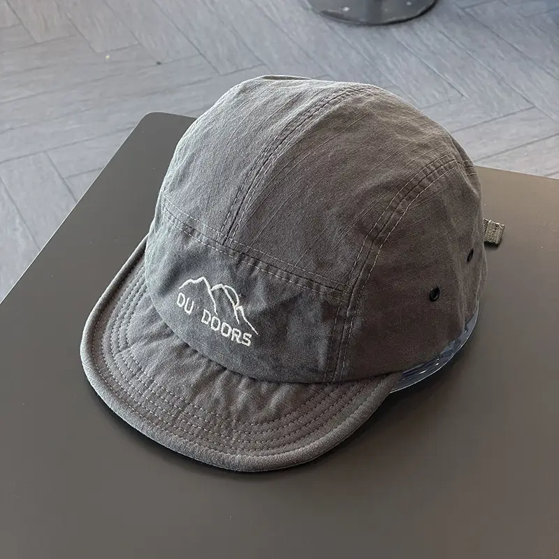 Women Baseball Hat Short Bristle Soft Bristle Five Piece Sun Hat - Image 6