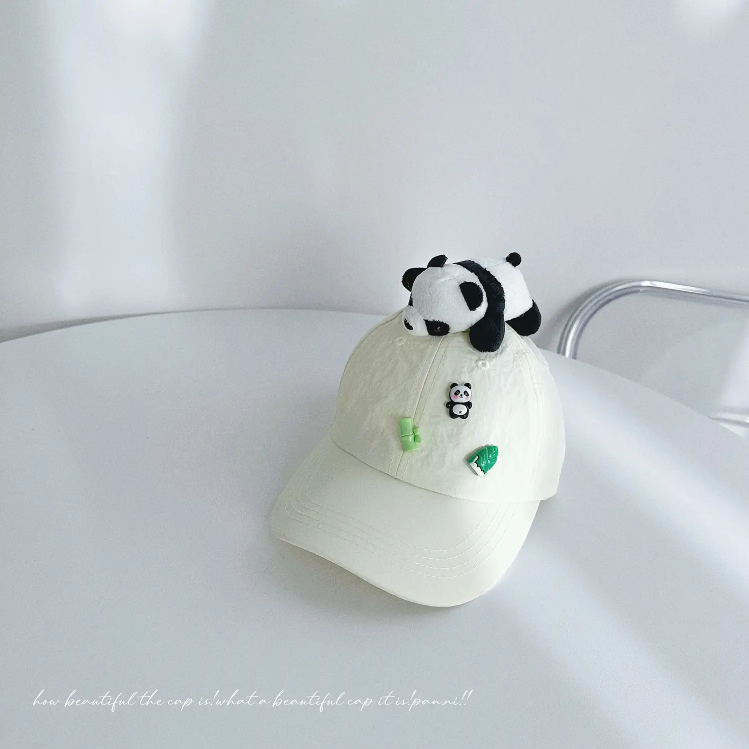 Guofeng Giant Panda Cap for Boys Girls Spring Autumn - Image 7