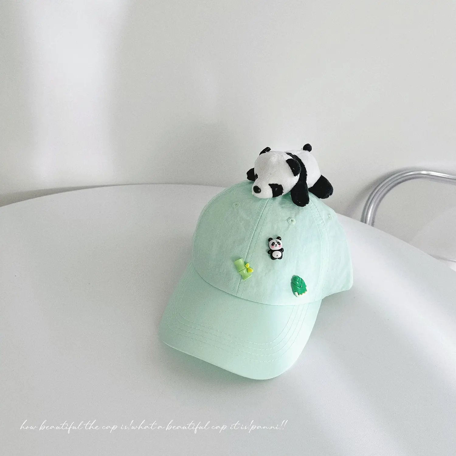Guofeng Giant Panda Cap for Boys Girls Spring Autumn - Image 8