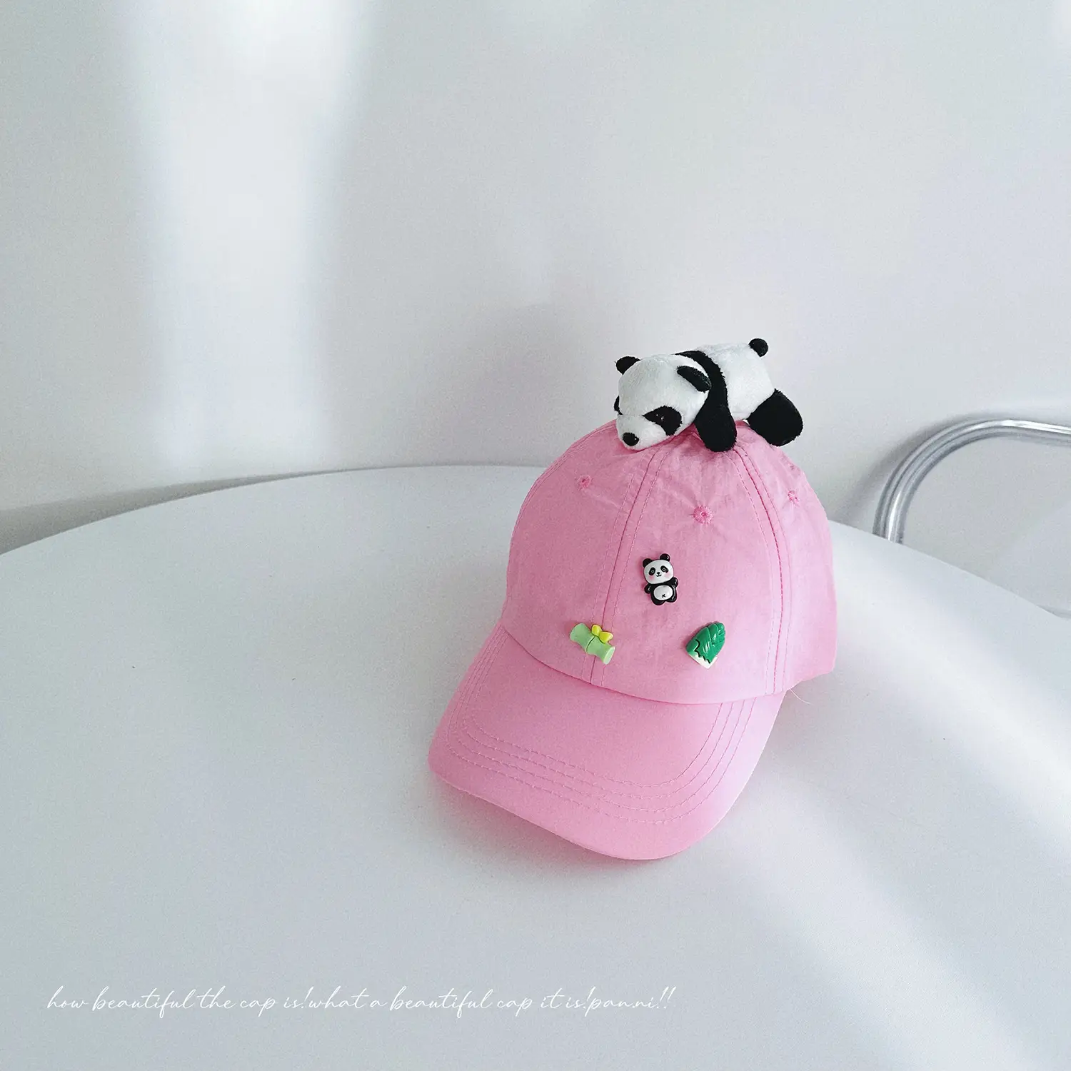 Guofeng Giant Panda Cap for Boys Girls Spring Autumn - Image 2