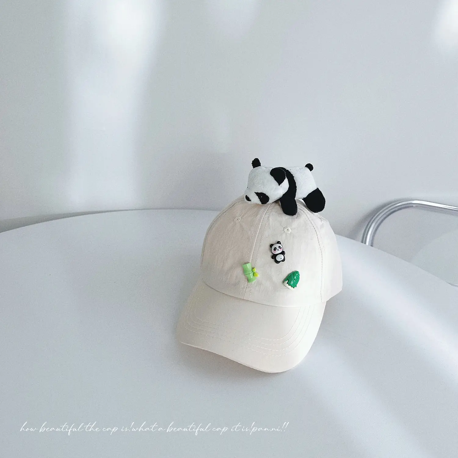 Guofeng Giant Panda Cap for Boys Girls Spring Autumn - Image 4