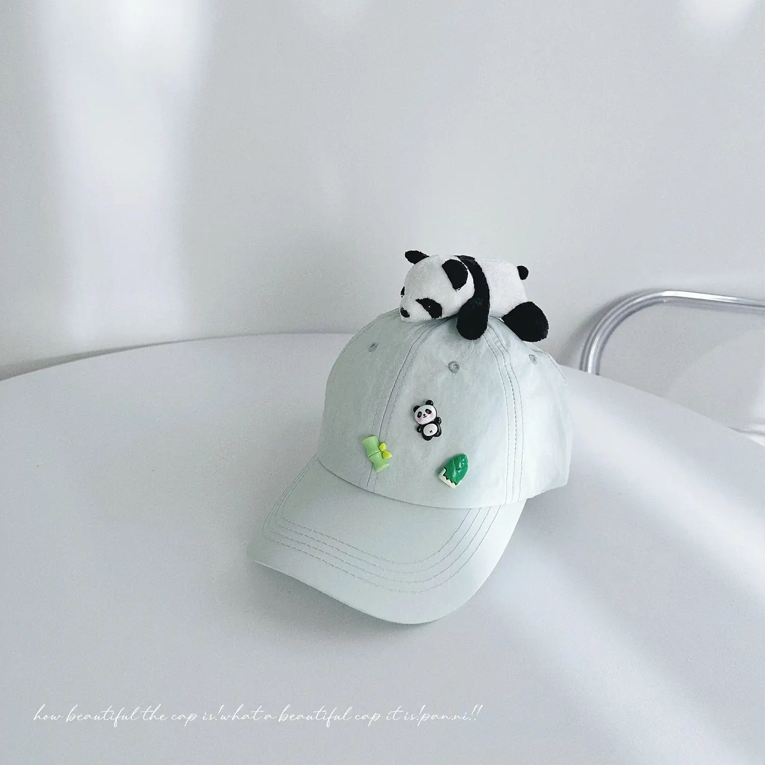 Guofeng Giant Panda Cap for Boys Girls Spring Autumn - Image 5