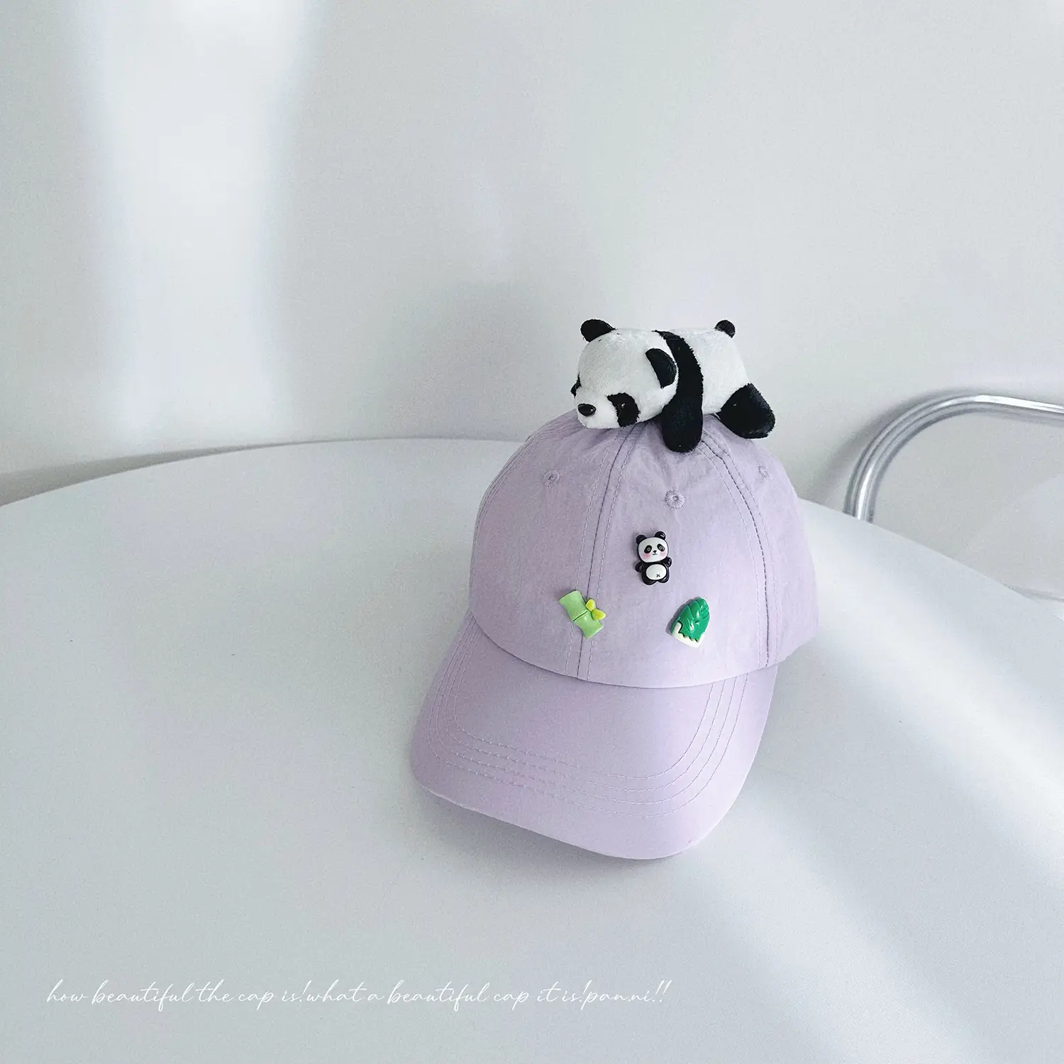 Guofeng Giant Panda Cap for Boys Girls Spring Autumn - Image 6