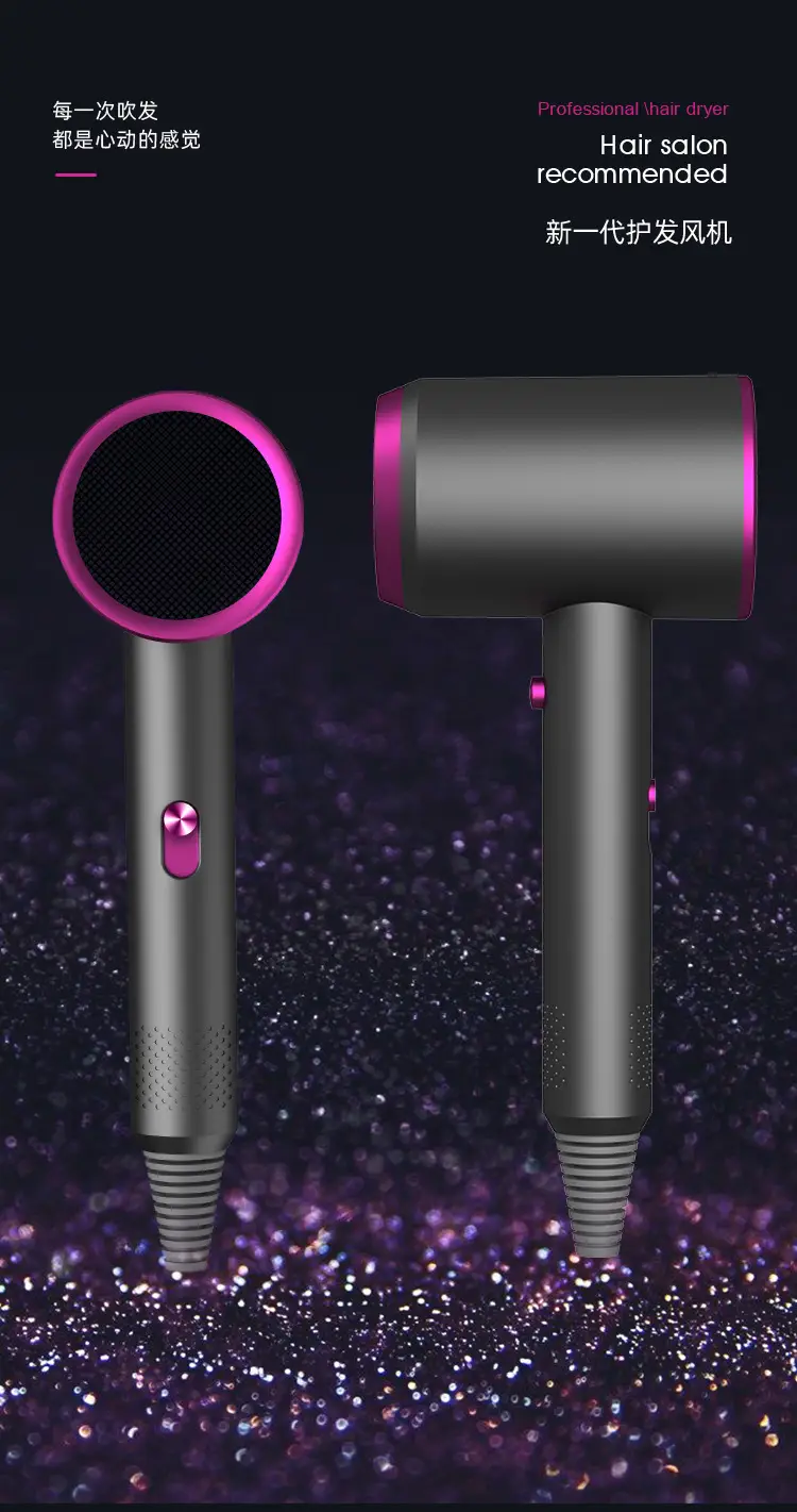 Electric Hair Dryer with Negative Ion Technology — feature 1