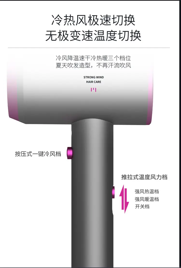 Electric Hair Dryer with Negative Ion Technology — feature 12