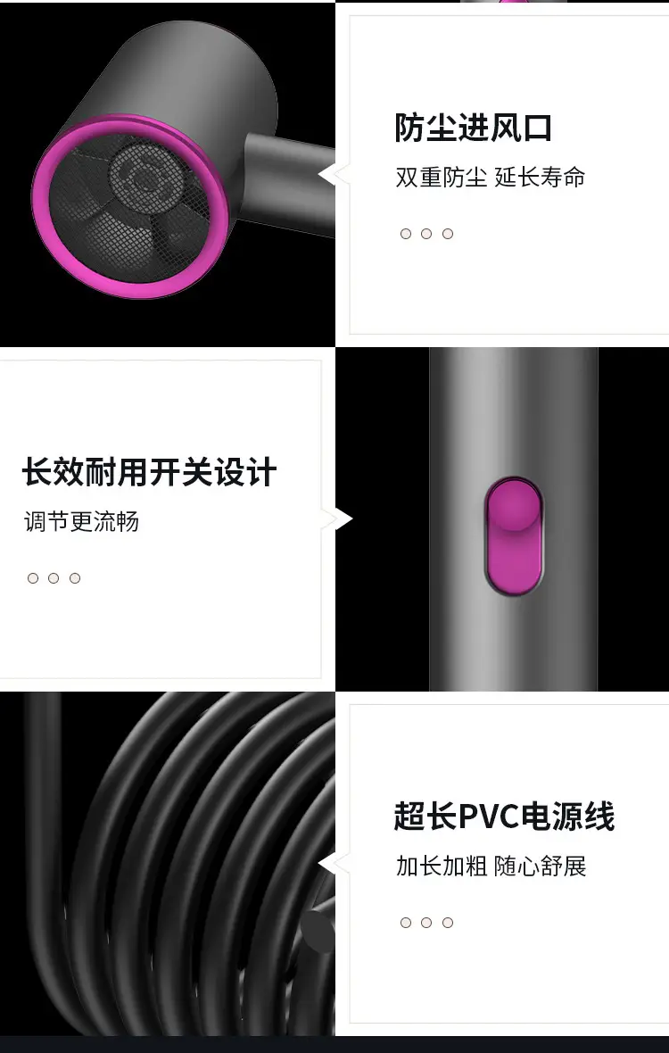 Electric Hair Dryer with Negative Ion Technology — feature 17