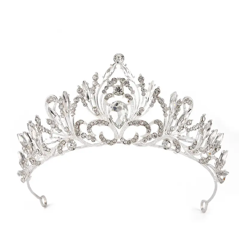 Luxury Rhinestone Hair Crown for Weddings & Events - Image 7
