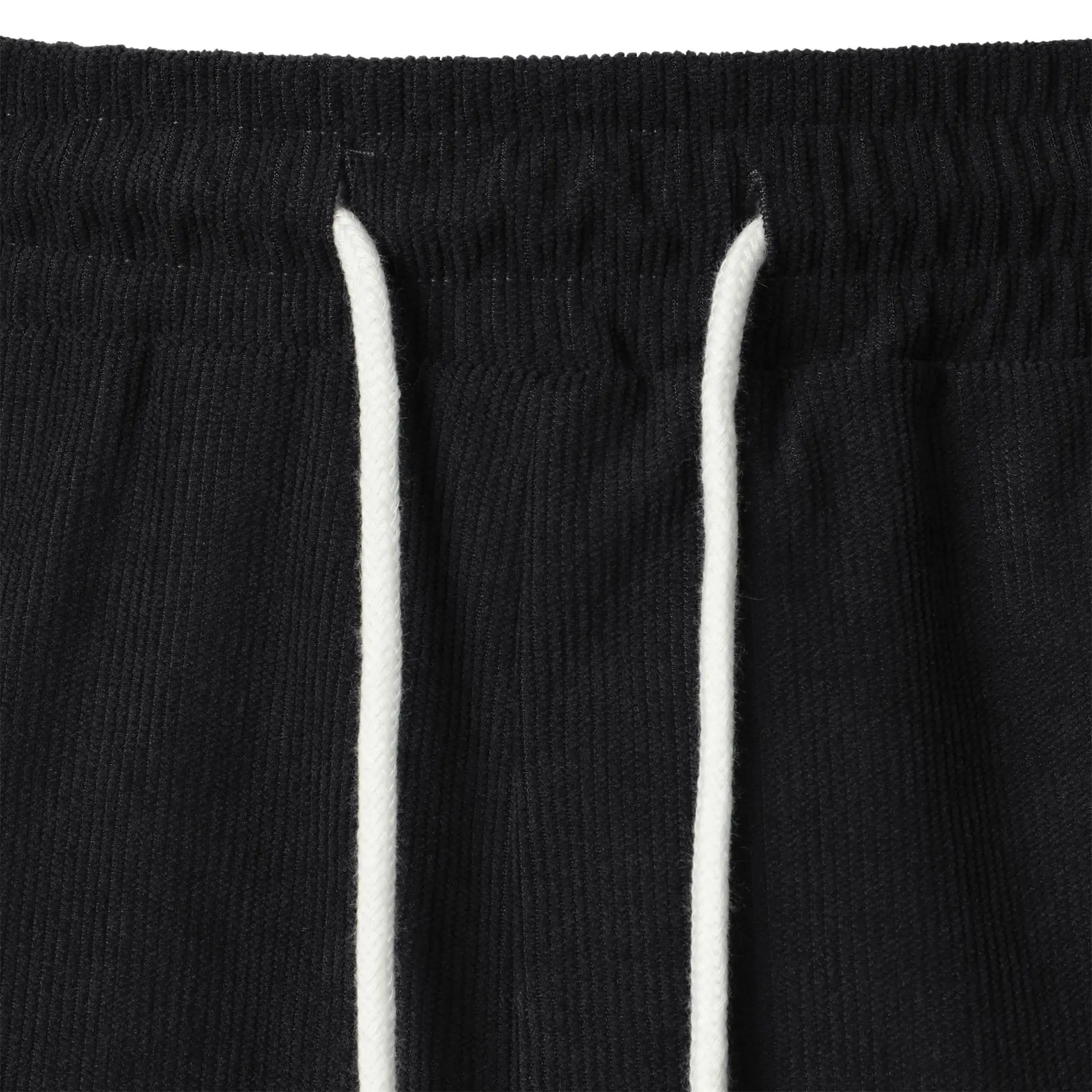 Men's Beige Lace-up Shorts with Drawstring Waist — feature 14