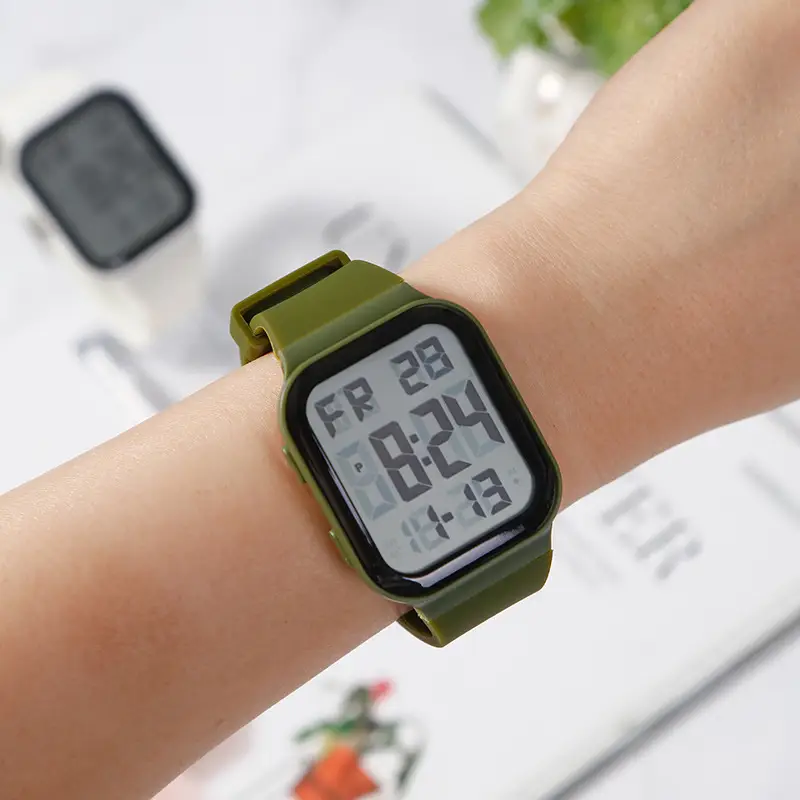 Pink Digital Watch for Girls Teens Waterproof Sports Wear — feature 15