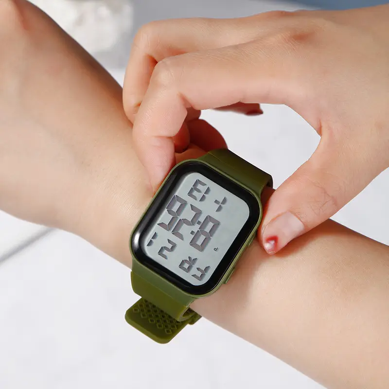 Pink Digital Watch for Girls Teens Waterproof Sports Wear — feature 16