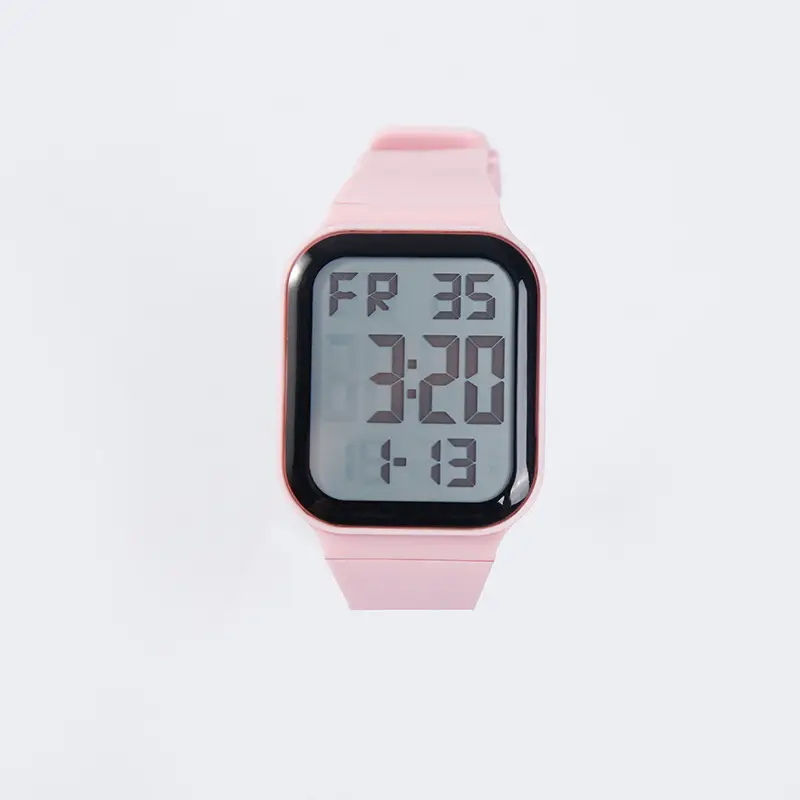 Pink Digital Watch for Girls Teens Waterproof Sports Wear — feature 6