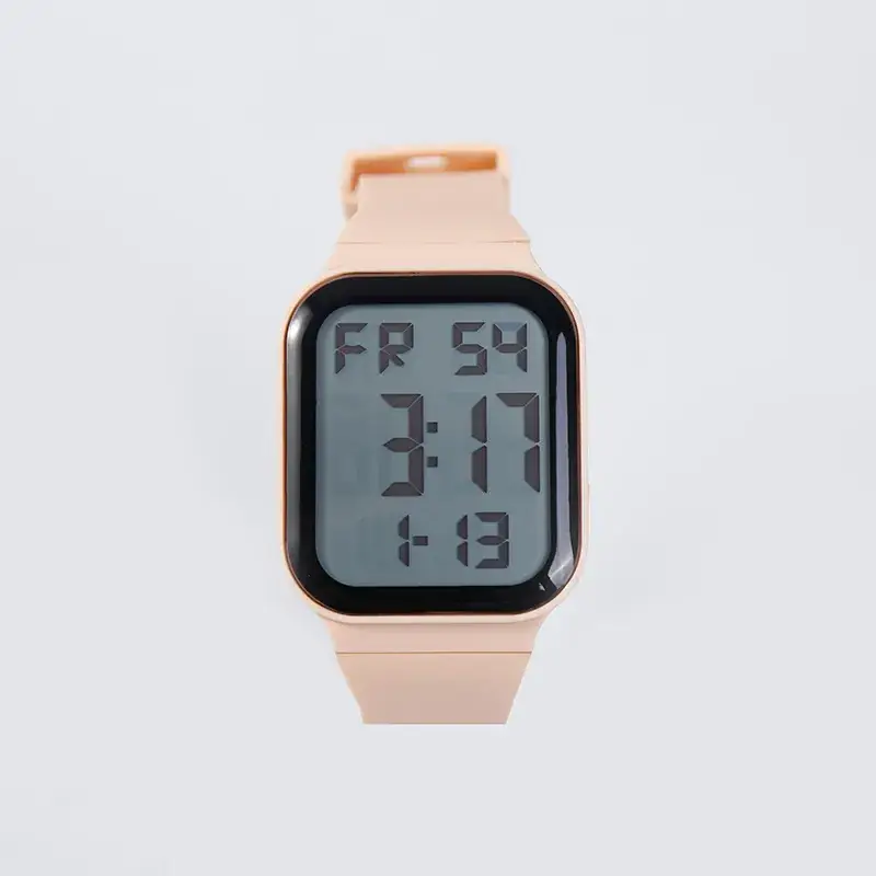 Pink Digital Watch for Girls Teens Waterproof Sports Wear - Image 2