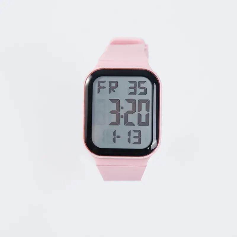Pink Digital Watch for Girls Teens Waterproof Sports Wear - Image 3