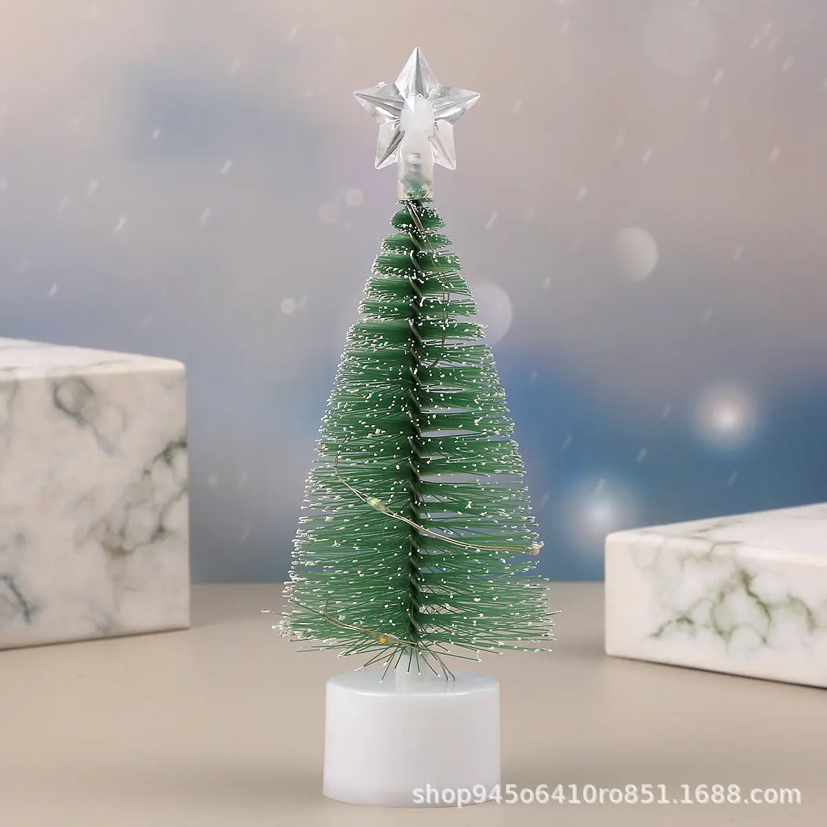 Christmas Tree Night Lights Green Decorative Ornament — feature 12