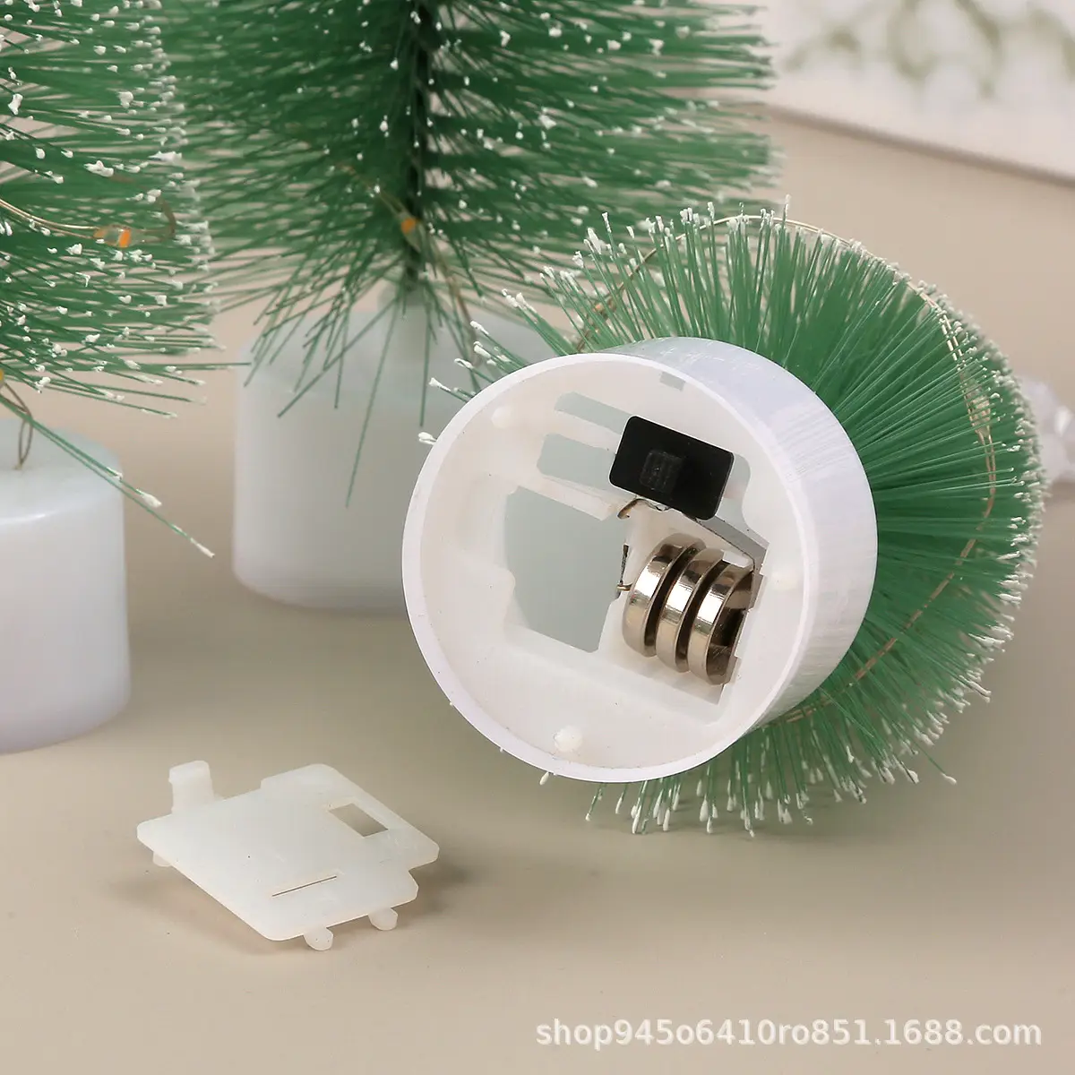 Christmas Tree Night Lights Green Decorative Ornament — feature 13