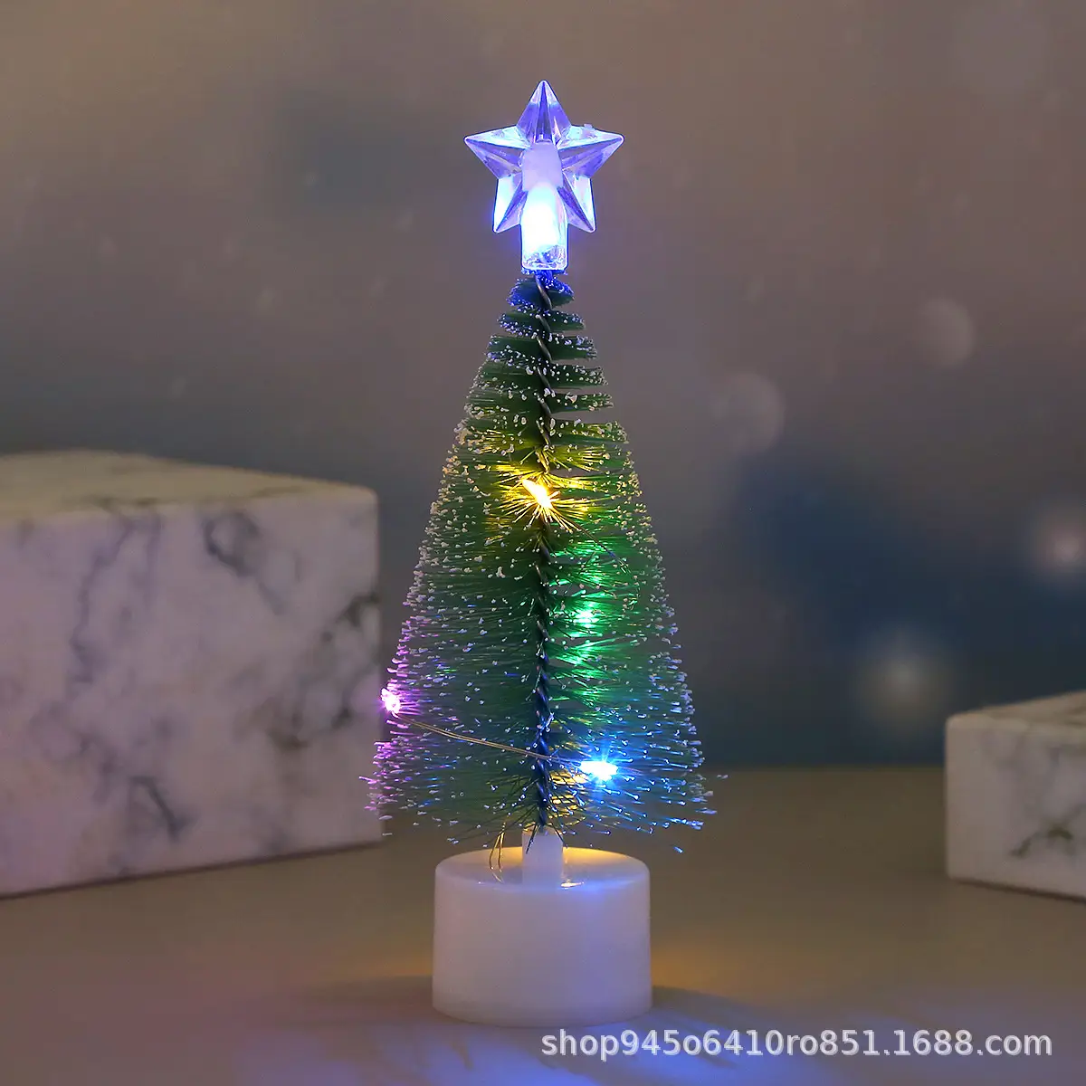 Christmas Tree Night Lights Green Decorative Ornament — feature 7