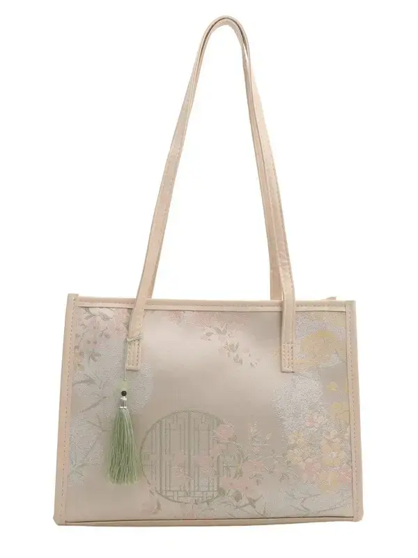 New Chinese Embroidered Tassel Bag for Women