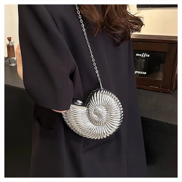 New Raceway Conch Women's Evening Bag Shoulder Crossbody Bag 2024 - Image 4