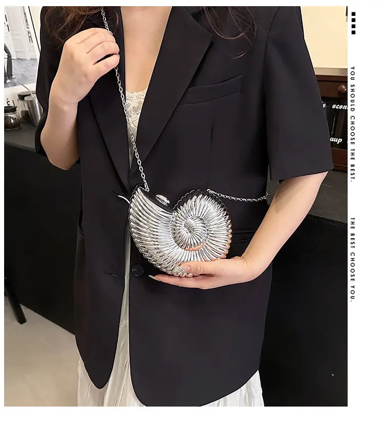 New Raceway Conch Women's Evening Bag Shoulder Crossbody Bag 2024 — feature 1