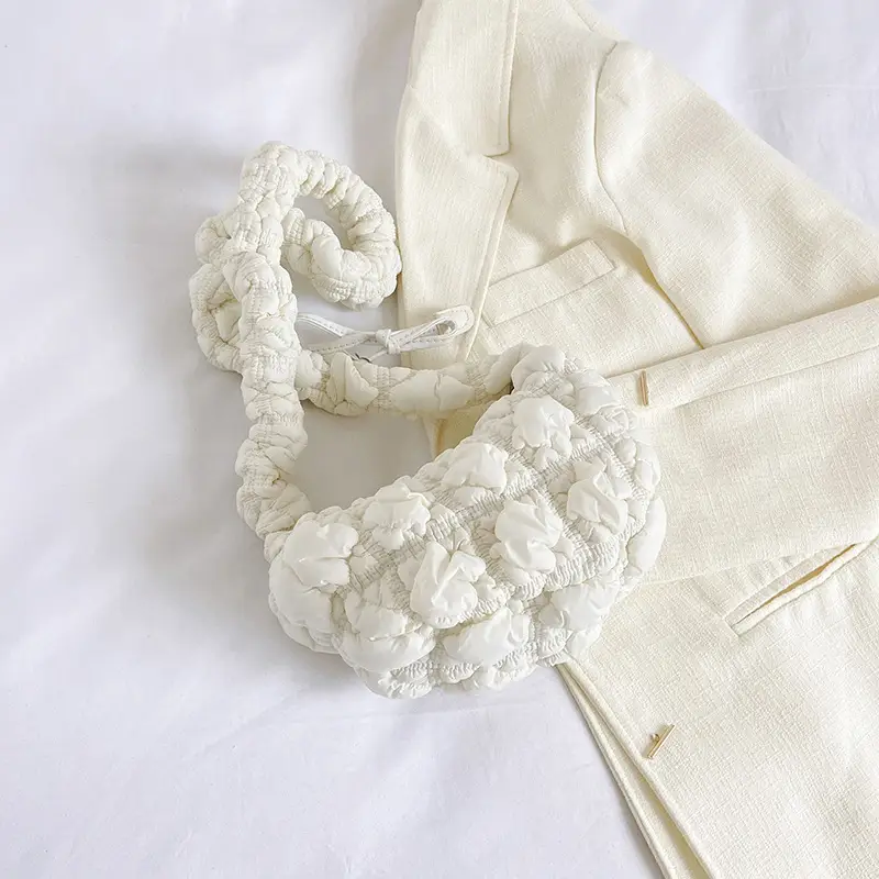 2025 Korean Style White Cloud Bag for Women - Image 2