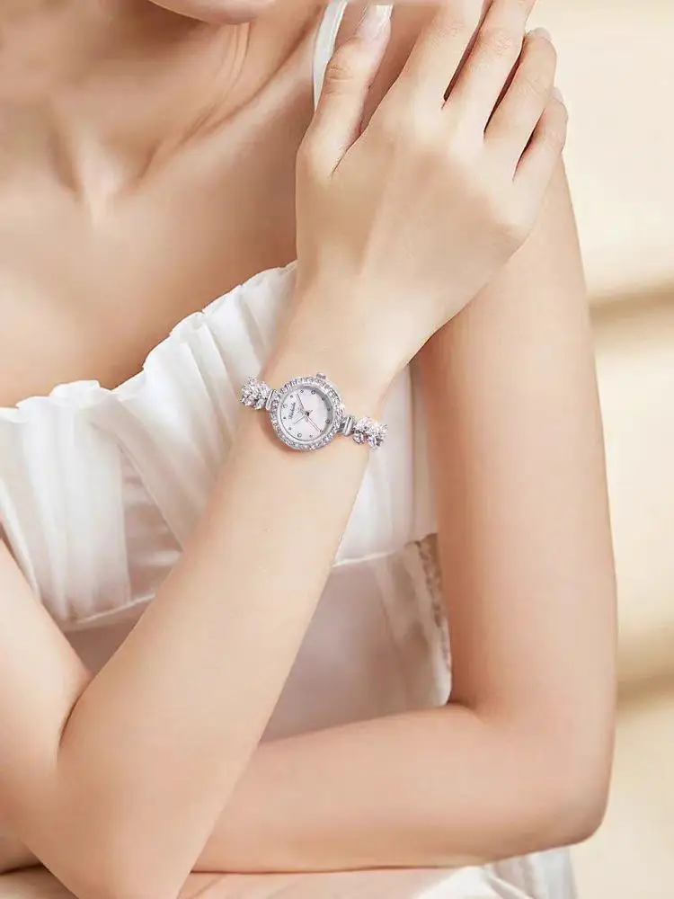 French Niche Women's Diamond Mermaid Watch — feature 11