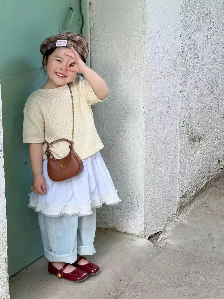 Pink Korean-style Underarm Bag for Girls — feature 17