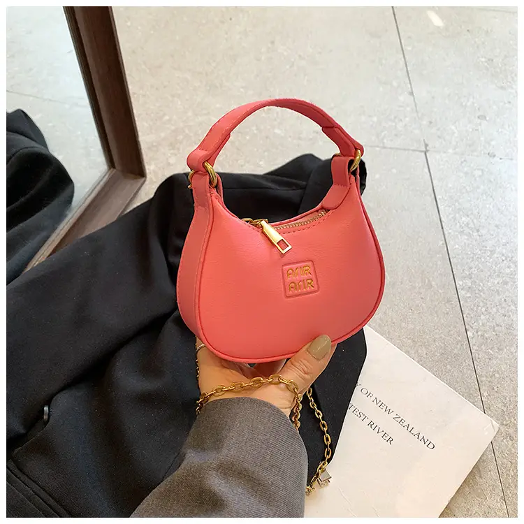 Pink Korean-style Underarm Bag for Girls — feature 28