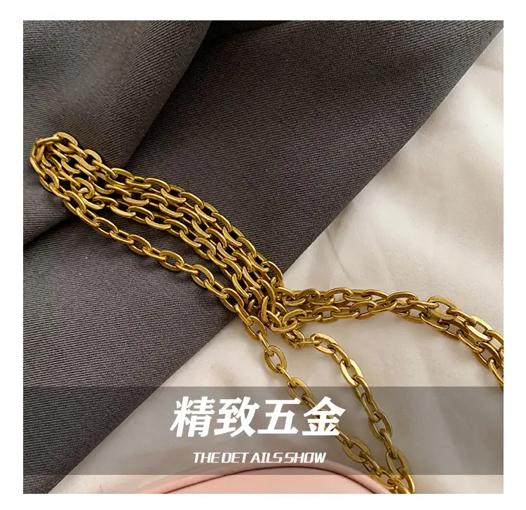Pink Korean-style Underarm Bag for Girls — feature 4