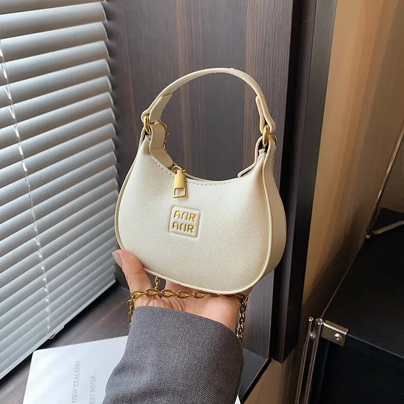 Pink Korean-style Underarm Bag for Girls - Image 2