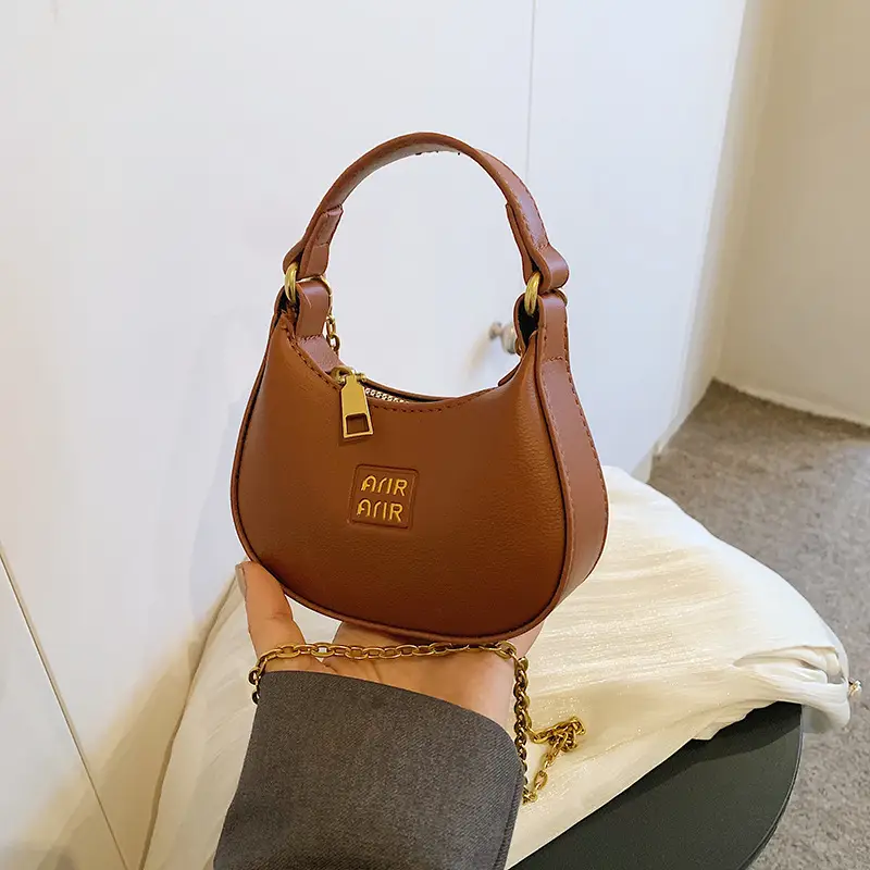 Pink Korean-style Underarm Bag for Girls - Image 4