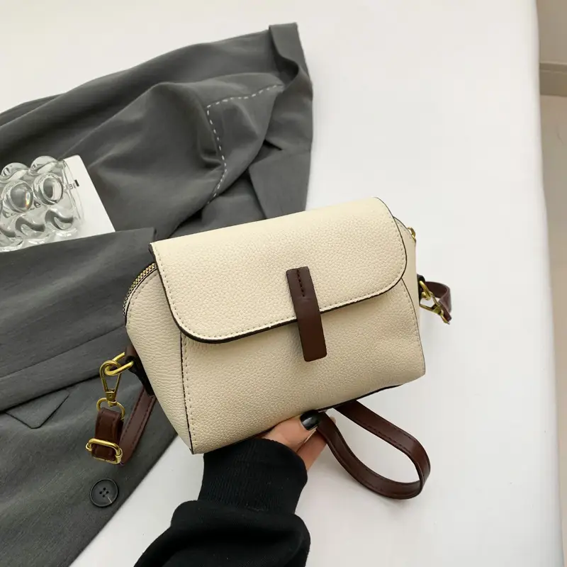 Women's Small Square Bag Black Shoulder Crossbody 2024 - Image 7