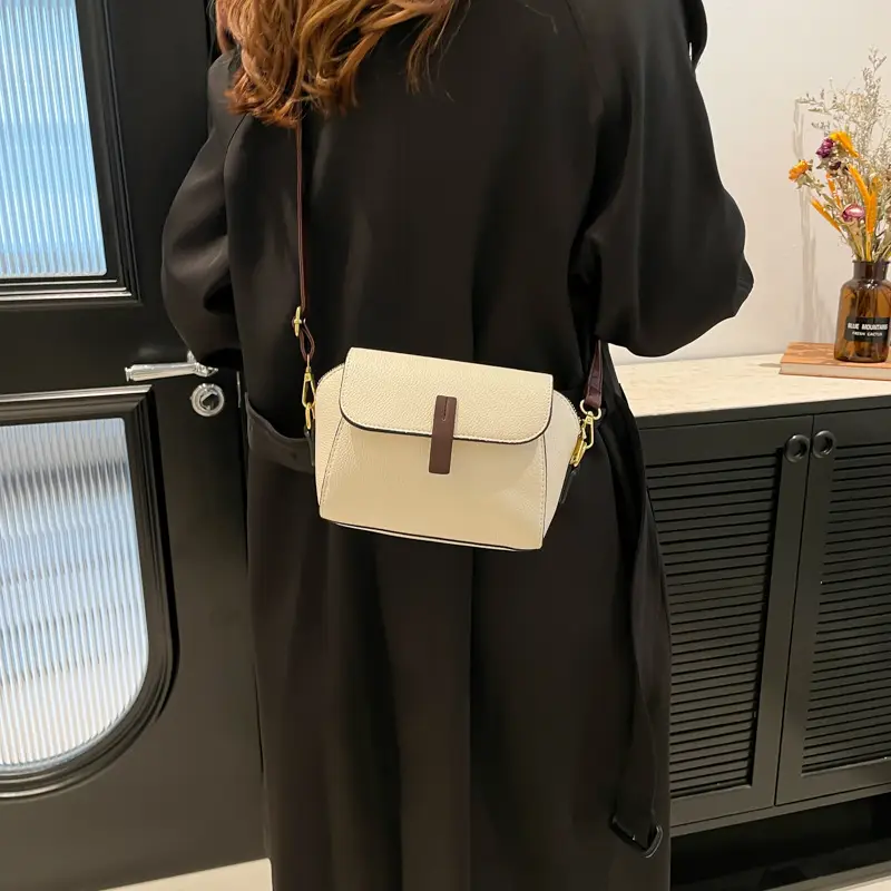 Women's Small Square Bag Black Shoulder Crossbody 2024 - Image 9