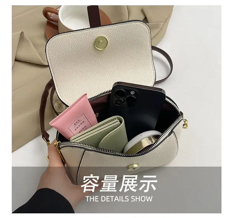 Women's Small Square Bag Black Shoulder Crossbody 2024 — feature 10