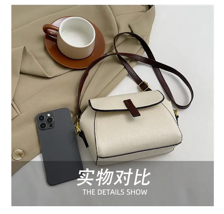 Women's Small Square Bag Black Shoulder Crossbody 2024 — feature 11