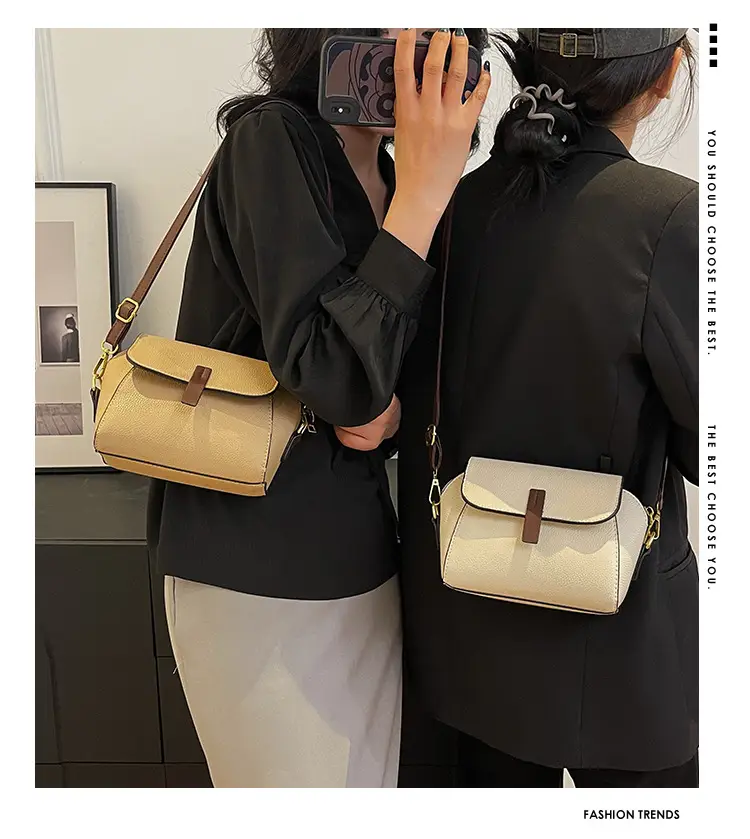 Women's Small Square Bag Black Shoulder Crossbody 2024 — feature 2
