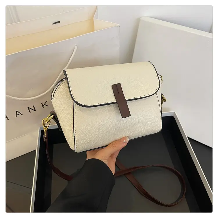 Women's Small Square Bag Black Shoulder Crossbody 2024 - Image 2