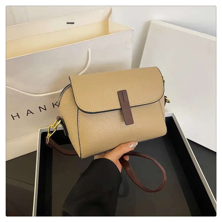 Women's Small Square Bag Black Shoulder Crossbody 2024 - Image 4