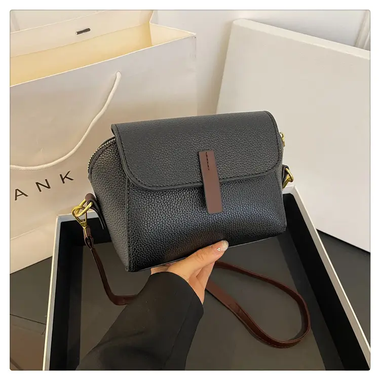 Women's Small Square Bag Black Shoulder Crossbody 2024 - Image 5