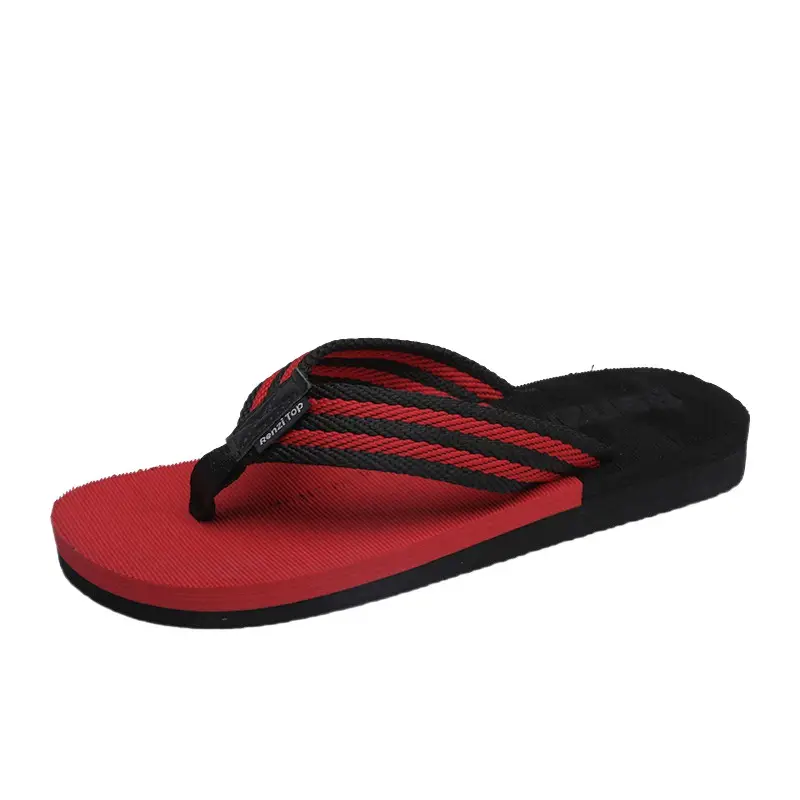 Cross-border Explosions Personalized Flip-Flops Men's Summer Non-slip Sandals Clip-on Trendy Wear-resistant Outer Wear Beach Slippers for Men - Image 7