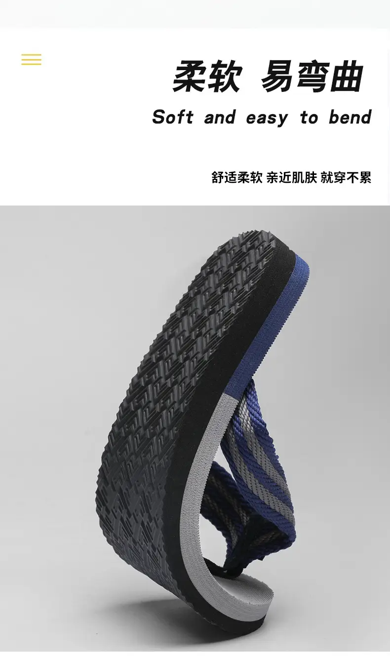 Cross-border Explosions Personalized Flip-Flops Men's Summer Non-slip Sandals Clip-on Trendy Wear-resistant Outer Wear Beach Slippers for Men — feature 6