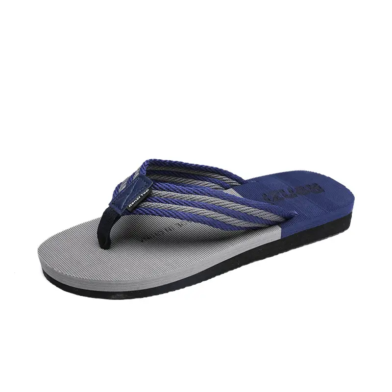 Cross-border Explosions Personalized Flip-Flops Men's Summer Non-slip Sandals Clip-on Trendy Wear-resistant Outer Wear Beach Slippers for Men - Image 2