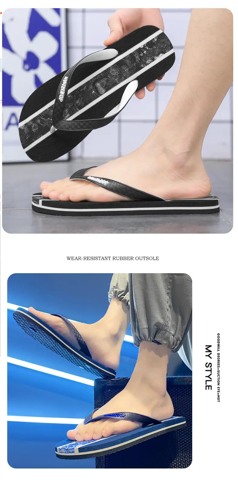 2025 Summer Flip Flops Large Size Non-Slip Wearable — feature 10