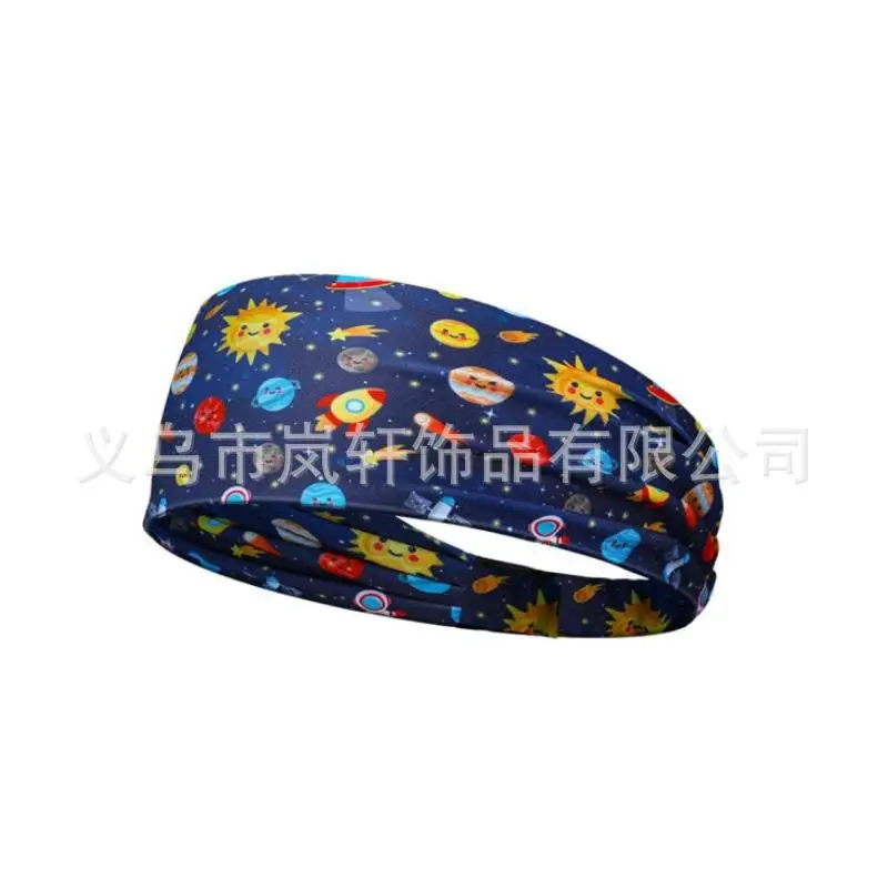 European American Children's Animal Print Hair Band with Glitter - Image 3