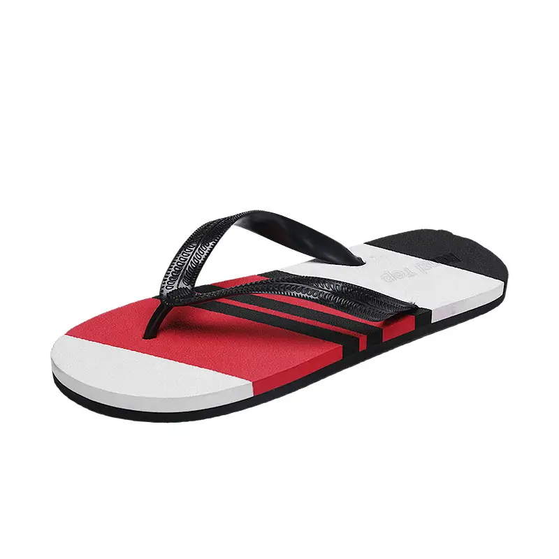 Wear-resistant lightweight breathable flip-flops men's summer non-slip outdoor sandals men's trendy beach flip-flops - Image 2