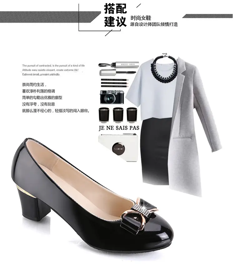 Beige Bow Heeled Women's Shoes 2024 Summer — feature 18