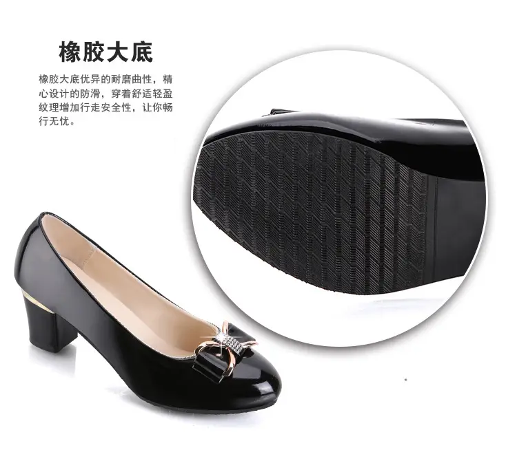 Beige Bow Heeled Women's Shoes 2024 Summer — feature 28
