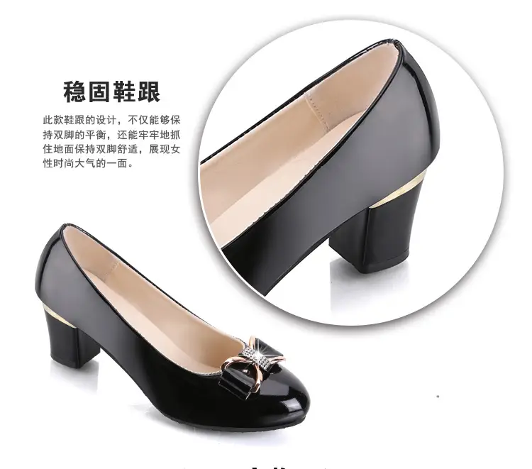 Beige Bow Heeled Women's Shoes 2024 Summer — feature 30