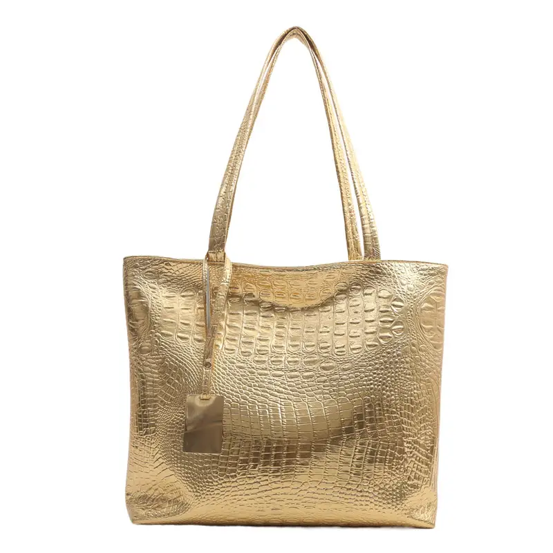 2024 New Silver PU Tote Bag for Women - Image 2