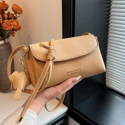 Black Multi-Layer Phone Bag for Women - Image 8