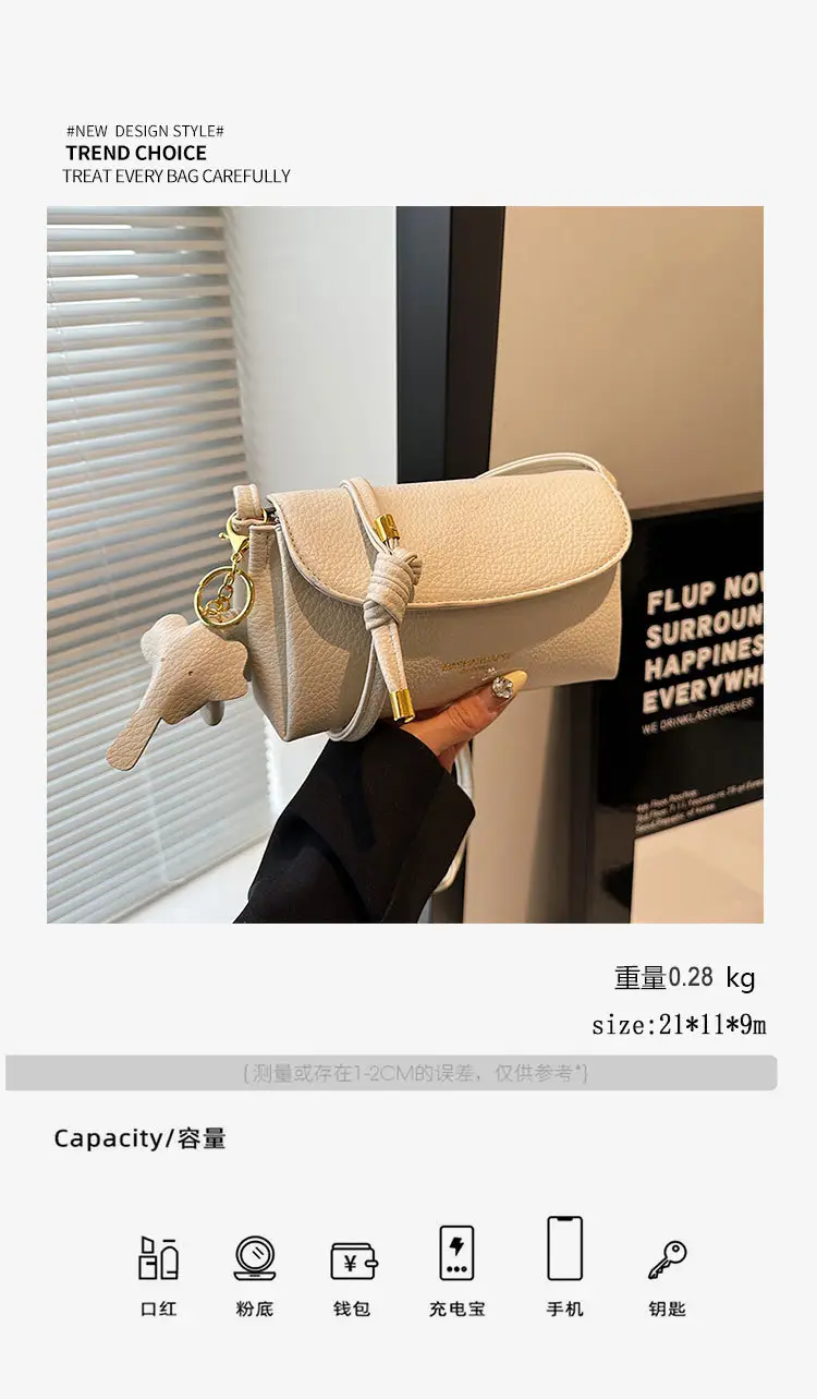 Black Multi-Layer Phone Bag for Women — feature 10